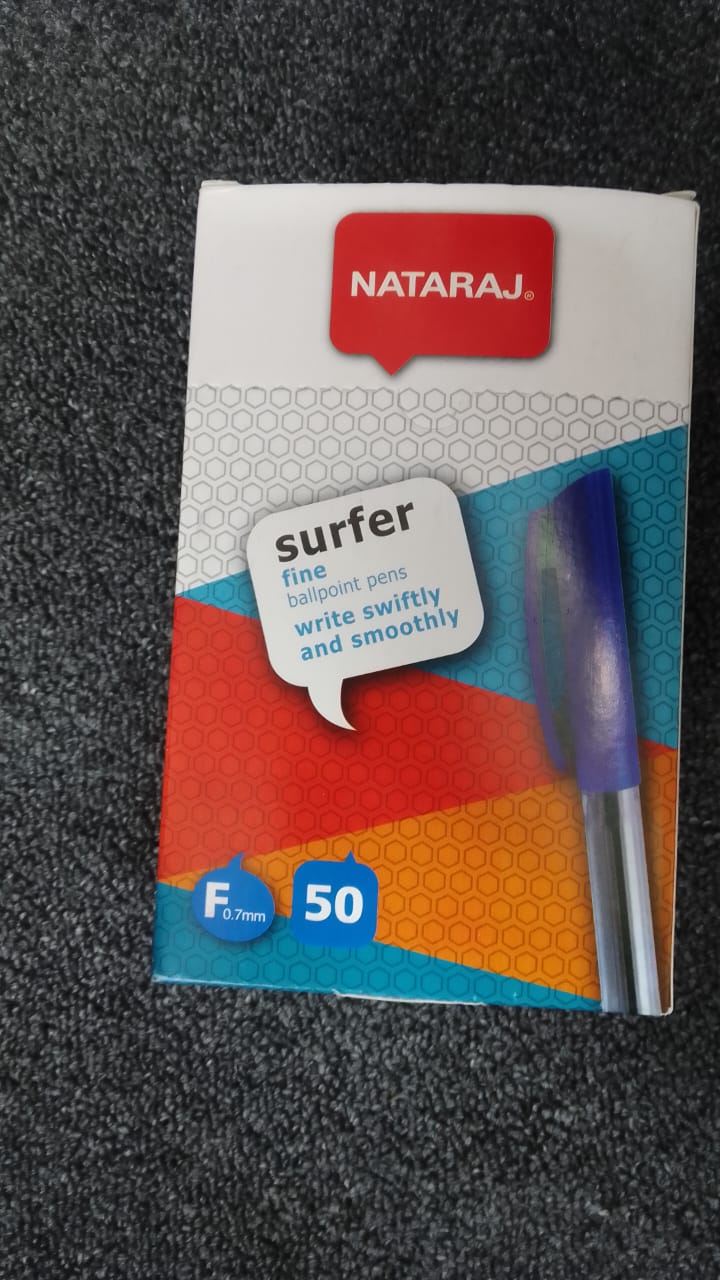 NATARAJI PEN BOX BLUE